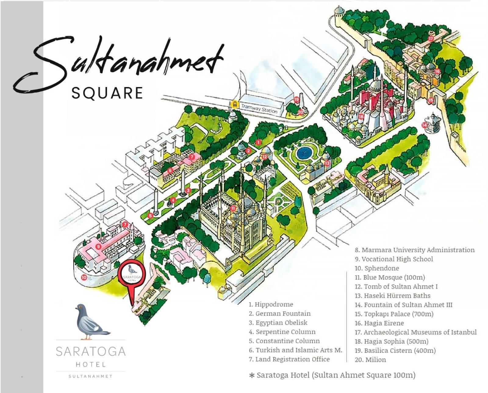 Saratoga Hotel Sultanahmet 이스탄불 외부 사진